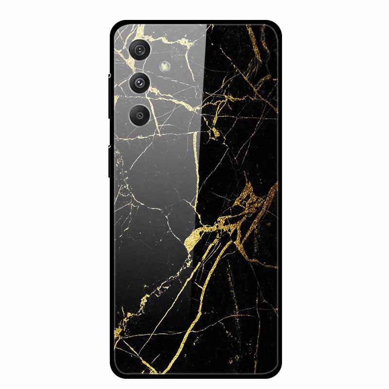 For Samsung Galaxy M54 M34 M14 Case Luxury Tempered Glass Back Cover Hard Case Samsung Galaxy M 54 Capa Fundas Coque Colorful