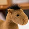 Stuffed Tail Standing Foal Plush Doll Simulation Cartoon Horse Stuffed Toy  Children