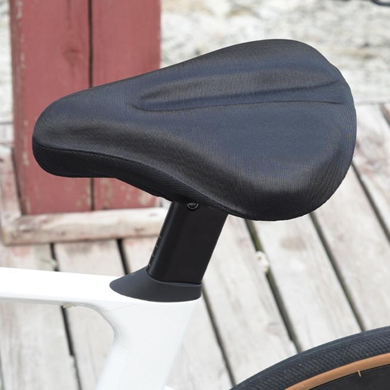 Waterproofed Bicycles Seated Cushions High Elasticities Comfortable Saddles for Mountain Folded City Bicycles