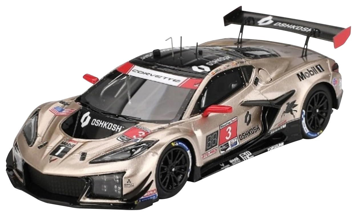 

Sunrich TSM MODEL Scale Model Chevrolet Corvette Z06 IMSA 12 Hours of Sebring 2024 Corvette Racing by Pratt Miller Motorsports Finished Product