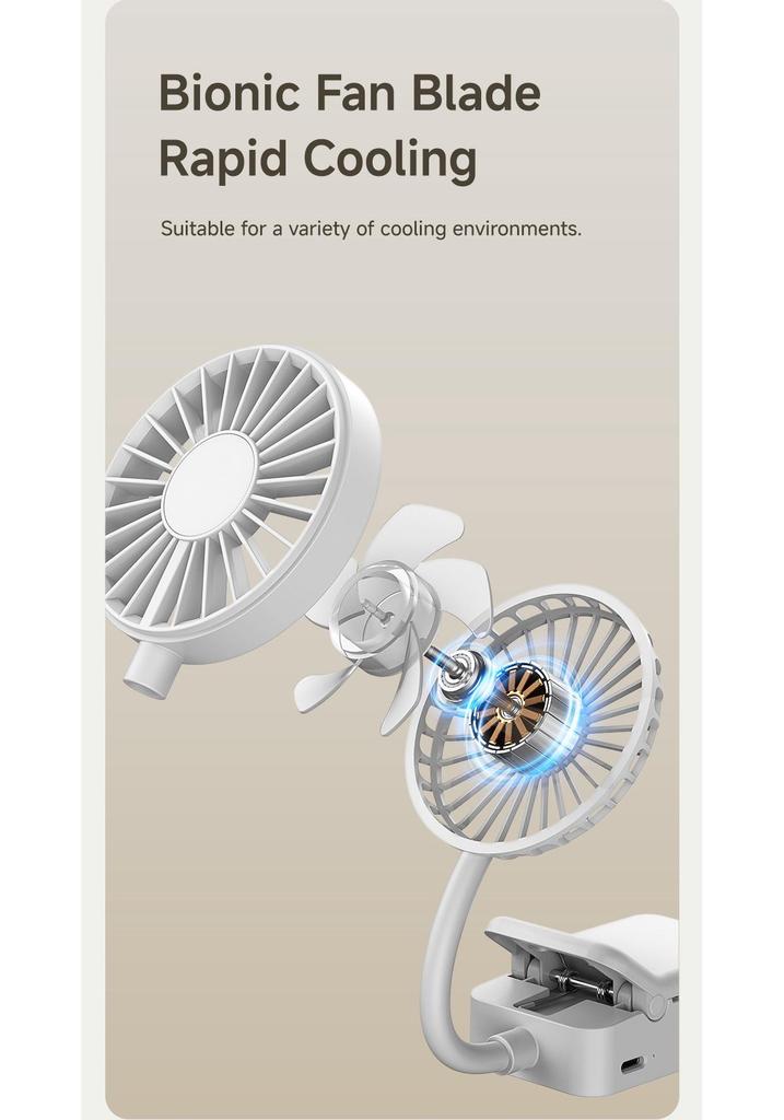 2026 Multi-functional Mini Clasp Fan