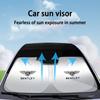 New Car Windshield Sun Shade Cover Visor UV Protection Shield Accessory For Bentley Flying Spur Continental GT Bentayga Mulsanne