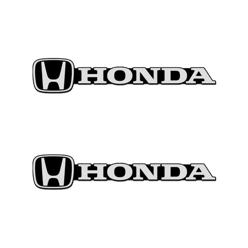 2/4 Buc. 3D Aluminiu Difuzor Audio Auto Decorare Insignă Autocolant pentru Honda Civic Fit Jazz Accord Pilot Passport Stepwgn CRV BRV HRV Vezel