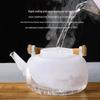 High Borosilicate Glass Teapot with Handle and Pearl Cotton Packaging