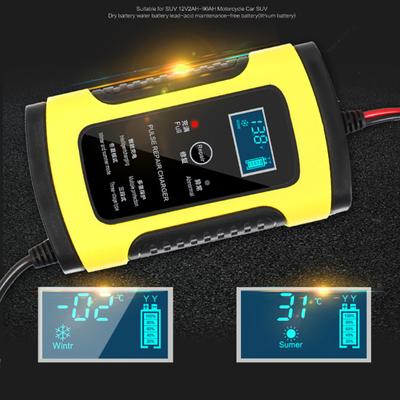 Alimentatore display LCD 12V 6A Caricabatteria completamente automatico per motore auto