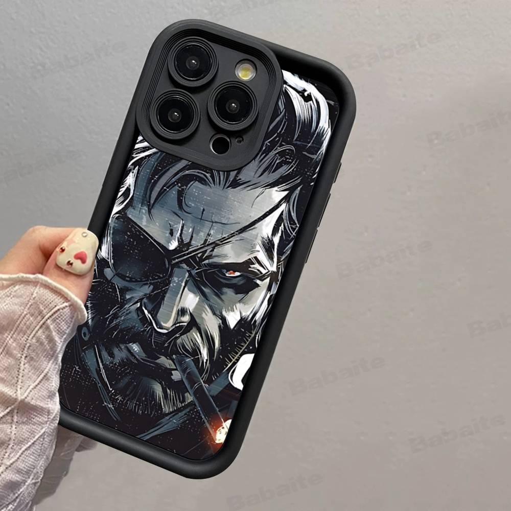 Popular Game M-Metal Classic G-Gear Phone Case For IPhone 17 16 15 14 Plus 13 12 11 Pro Max Silicone Cover