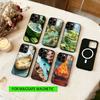 Micro Food World Phone Case For iPhone17,16,15,14,13,12,11 Plus,Pro Magnetic For Magsafe Wireless Charging