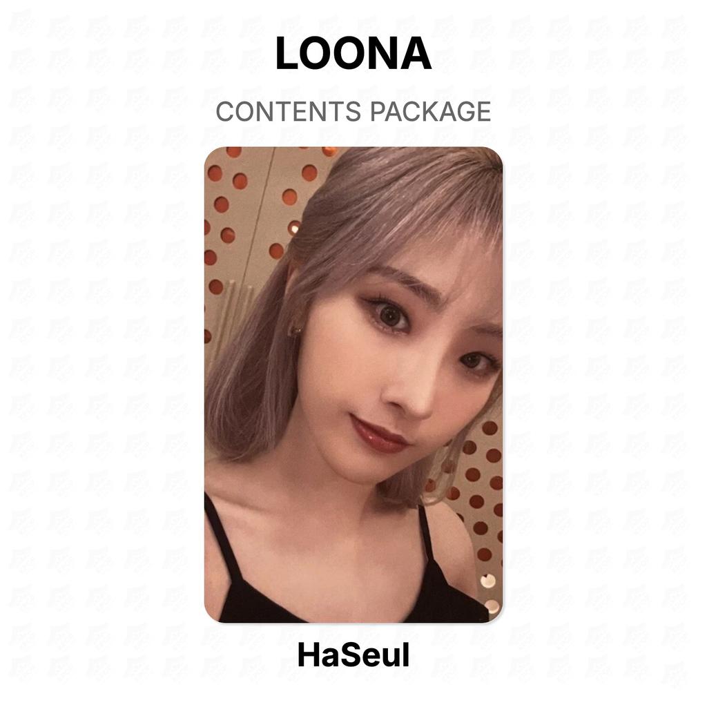 LOONA CONTENTS PACKAGE Official Photocard