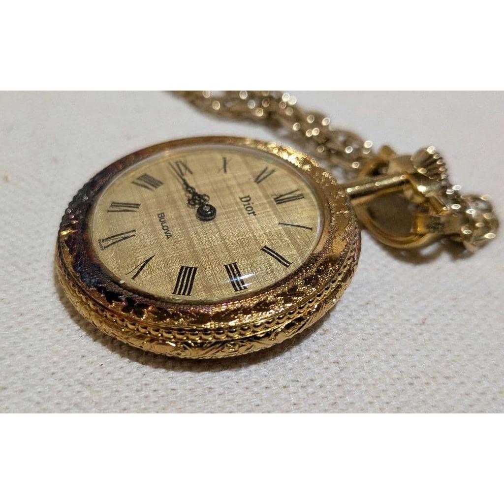 Used DiorBULOVA Pocket Watch