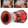 African Drum 5in Wooden Djembe Hand Percussion Instrument Crisp Sound for Kids Adults African Hand Drum African Drum Djembe Drum