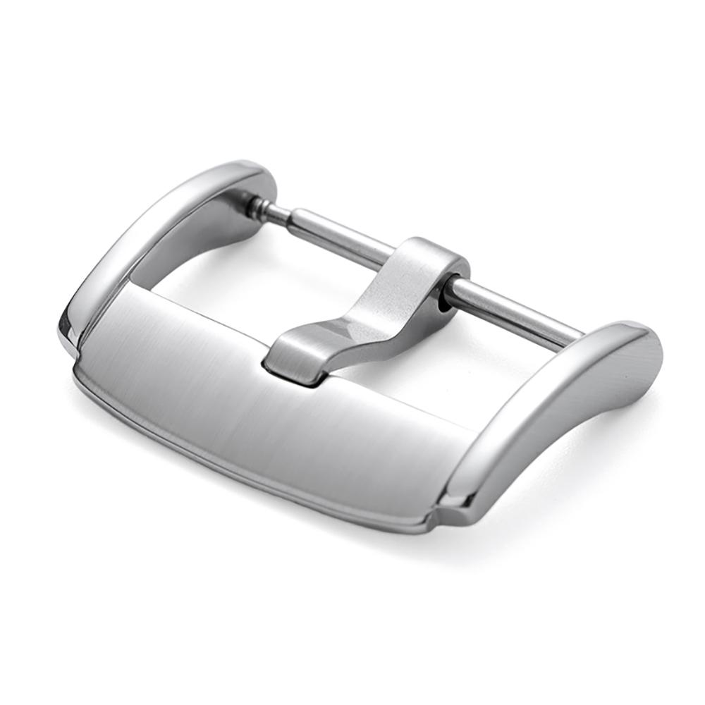 

Премиальная пряжка для ремешка часов из нержавеющей стали для женщин и мужчин, серебристая, цельнометаллическая, застежка для ремешка, аксессуары 20 мм для ремешка Correas 20mm серебряный