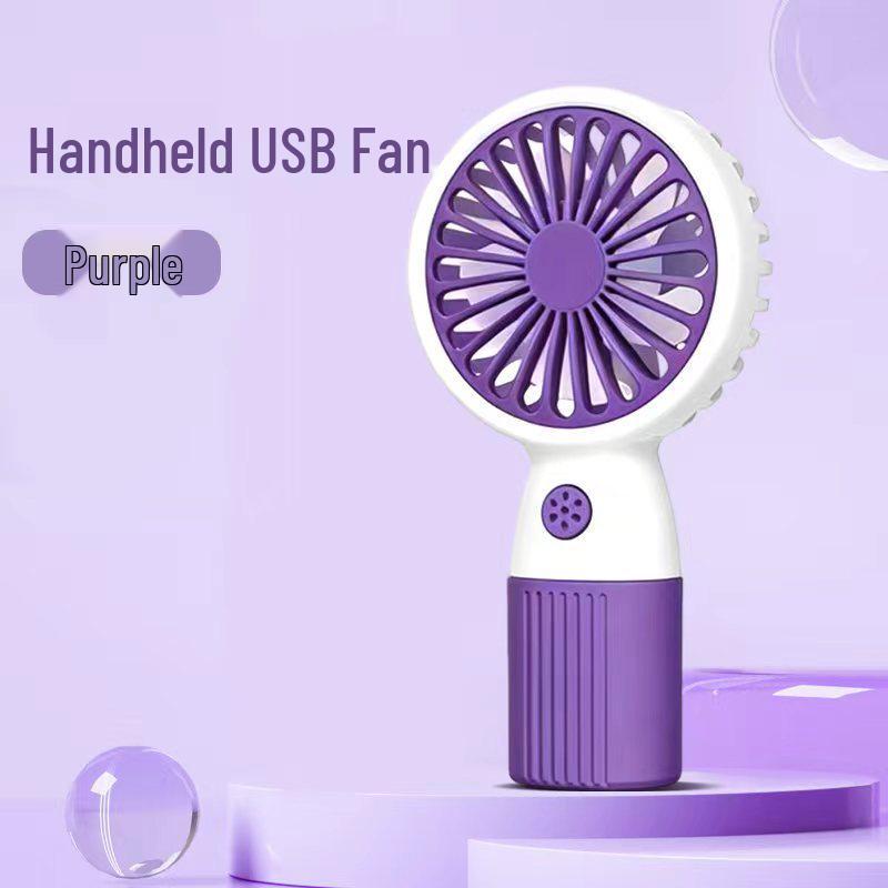 

Rechargeable Mini Portable USB Handheld Fan for Outdoors & Dorms - Cute Electric Fan Gift Box