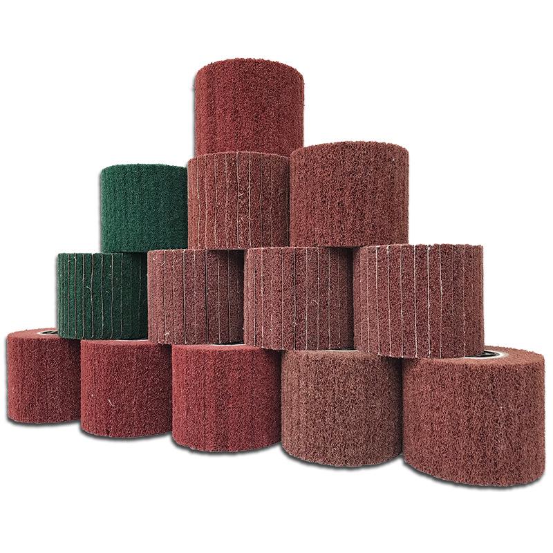 Stainless Steel Fiber Polishing Wheel and Nylon Scouring Pad