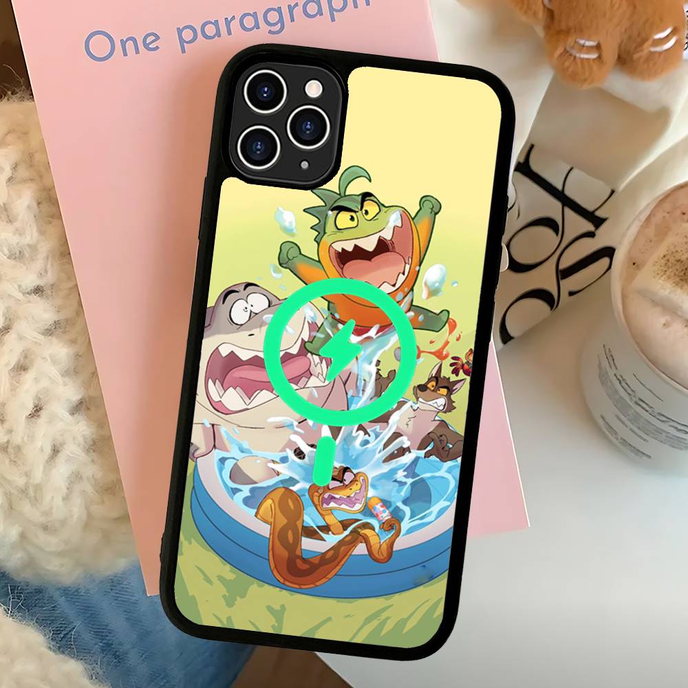 Funny Anime The B-bad G-guys Phone Case Magnetic Case For IPhone 16 14 13 12 11 15 Pro Max For Magsafe Wireless Charge Cover