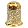 Pure Brass Glass Tumbler with Floral Vines Design, for Drinking Serving Water, Yoga & Ayurveda, Volume-280 ML, 1 Piece