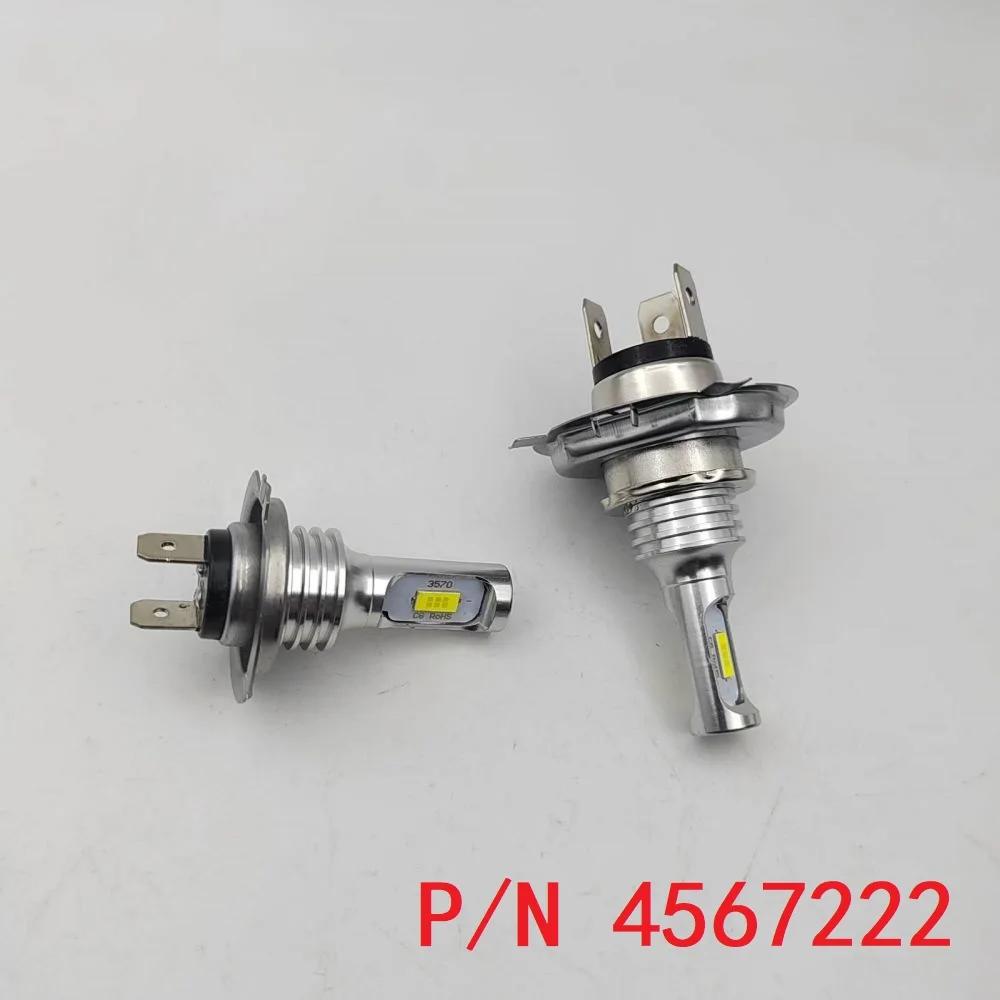 LED Headlight Bulbs For Yamaha YZF Zuma Vino Majesty Royal Road V Star Stryker Virago TMAX C3 WR250 TTR250 VMAX FZ1 Phazer