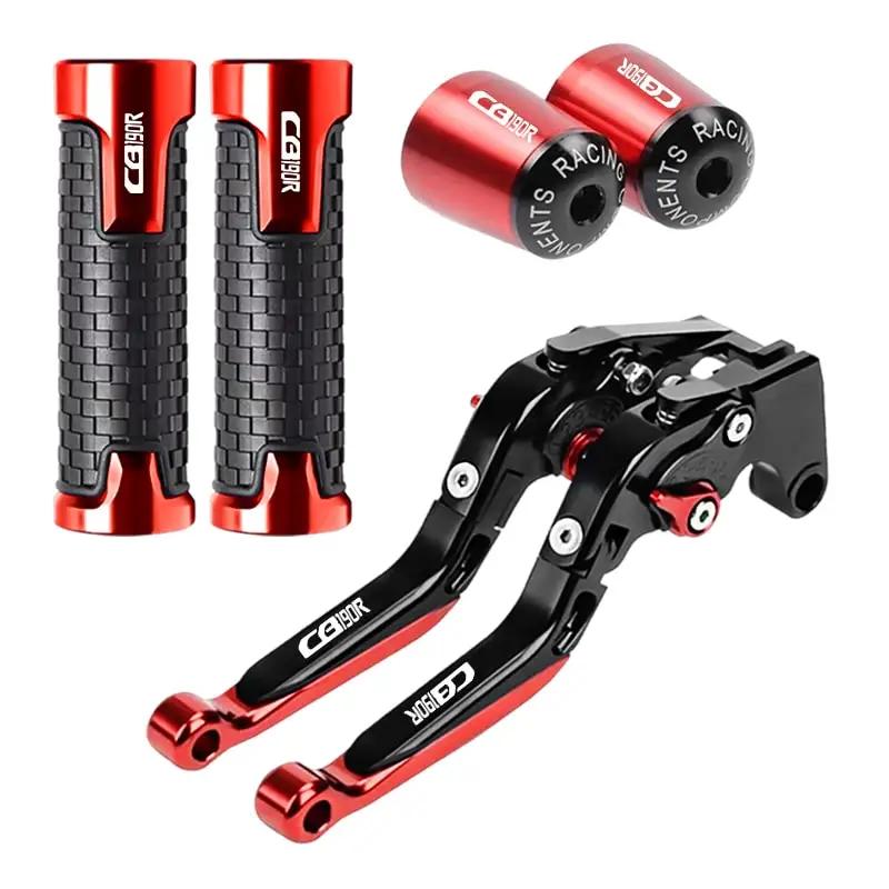 Motorcycle Brake Clutch Levers Handlebar grips ends CNC Aluminum For Honda CB 190R 2016 CB190R 2017