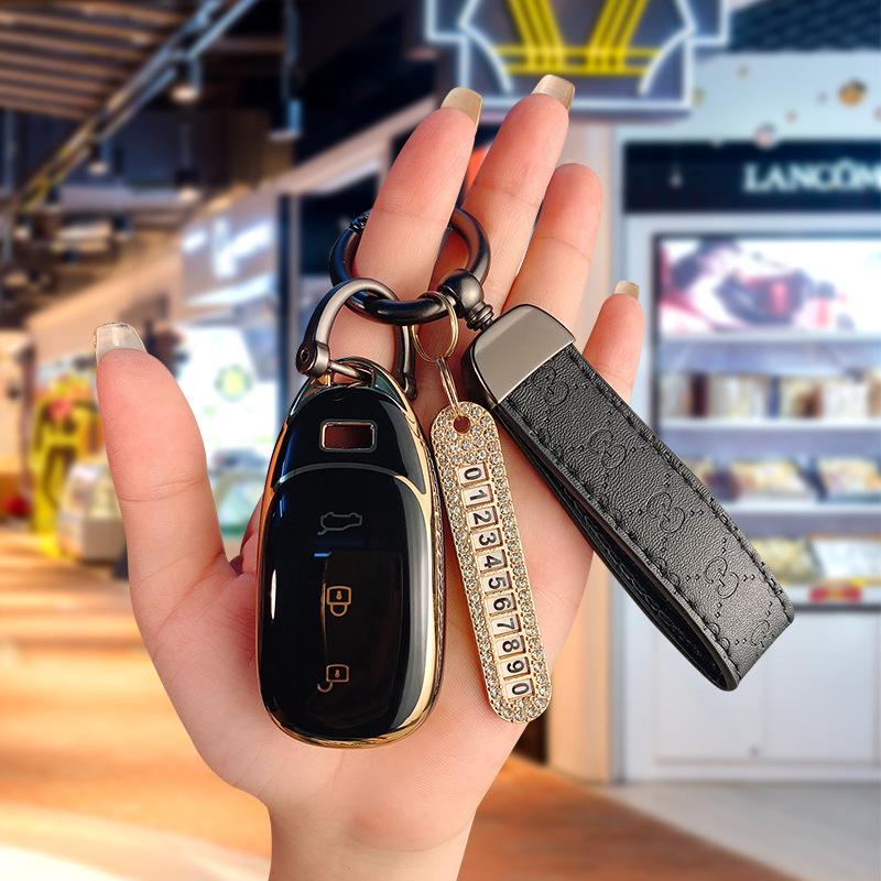 Applicable Ideal Key Case L7 MAX Remote Set: Includes Leather Strap, Buckle Pendant, L8 Protective Shell, L9 TPU Shell Buckle.