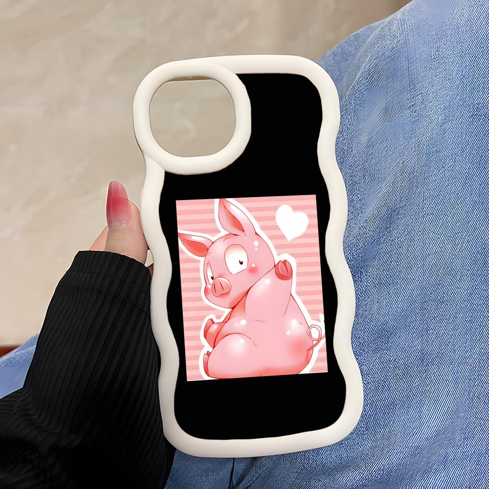 Accel Arita Haruyuki Wavy Edge TPU Mobile Phone Case for iPhone 17 16 15 14 13 12 11 Air Pro Max Plus Colorful Cover