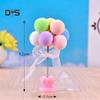 Mud in your eye Resin Balloon Love Figurine Craft Toy Doll House Car Cake Desk Ornament