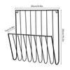 Metal Wall Files Folder Iron Wire Door Hanging Organizers Book Newspaper Storage Rack  For Home