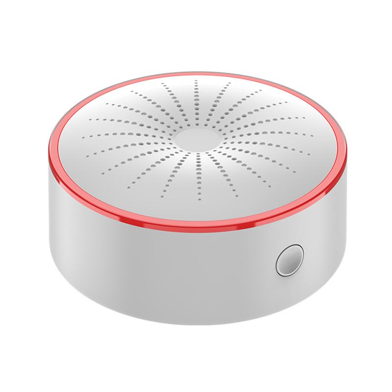 WLAN Zigbee Smart Sirenenalarm Sicherheit Schall- und Lichtalarm Sensor für Zuhause Smart Life App Steuerung Alexa Google Assistant