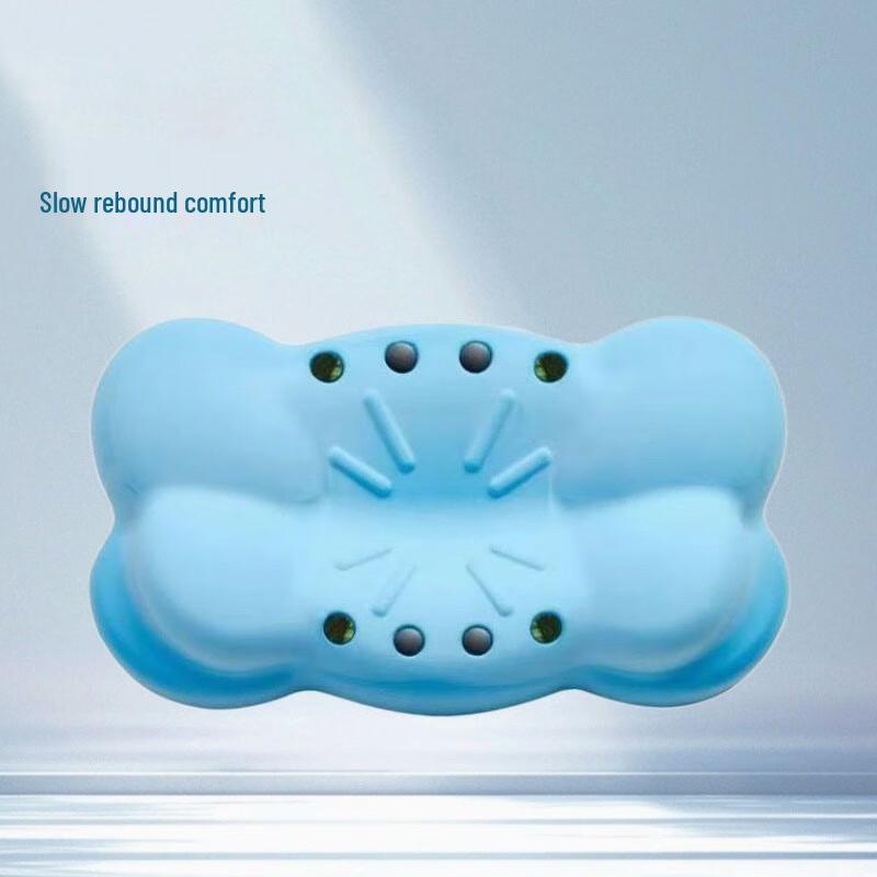 OLOMM Blue Cloud Memory Foam Cervical Pillow