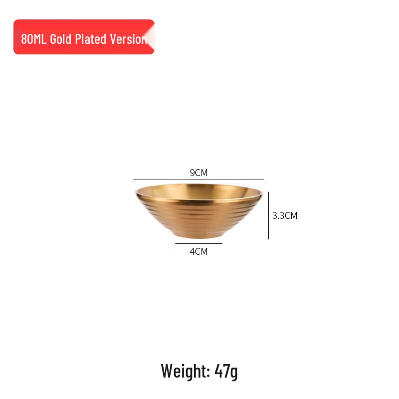 Qiwei 304 Stainless Steel Large Soup Noodle Bowl