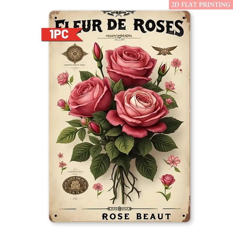 Metallschild im Valentinstags-Thema für Bar, Café, Restaurant