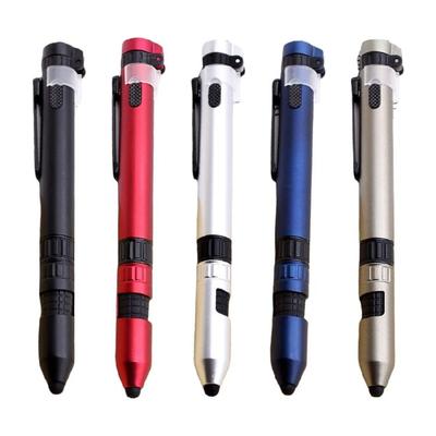 5-in-1 Multifunktions-Kugelschreiber 5-in-1 Multitool-Stift Multitool-Gadgets für Männer Papa Ehemann Weihnachtsstrumpf-Füller