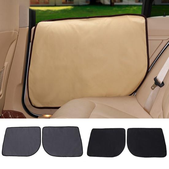 2Pcs Anti-Scratch Car Side Door Window Protector Dog Protective Pad Guard Mat