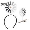 Fun Hair Accessories 1/2/5Pcs Women Hoop Brain Lagging Design Hairband Playful Casual Outing Clip Headband Edgy Set