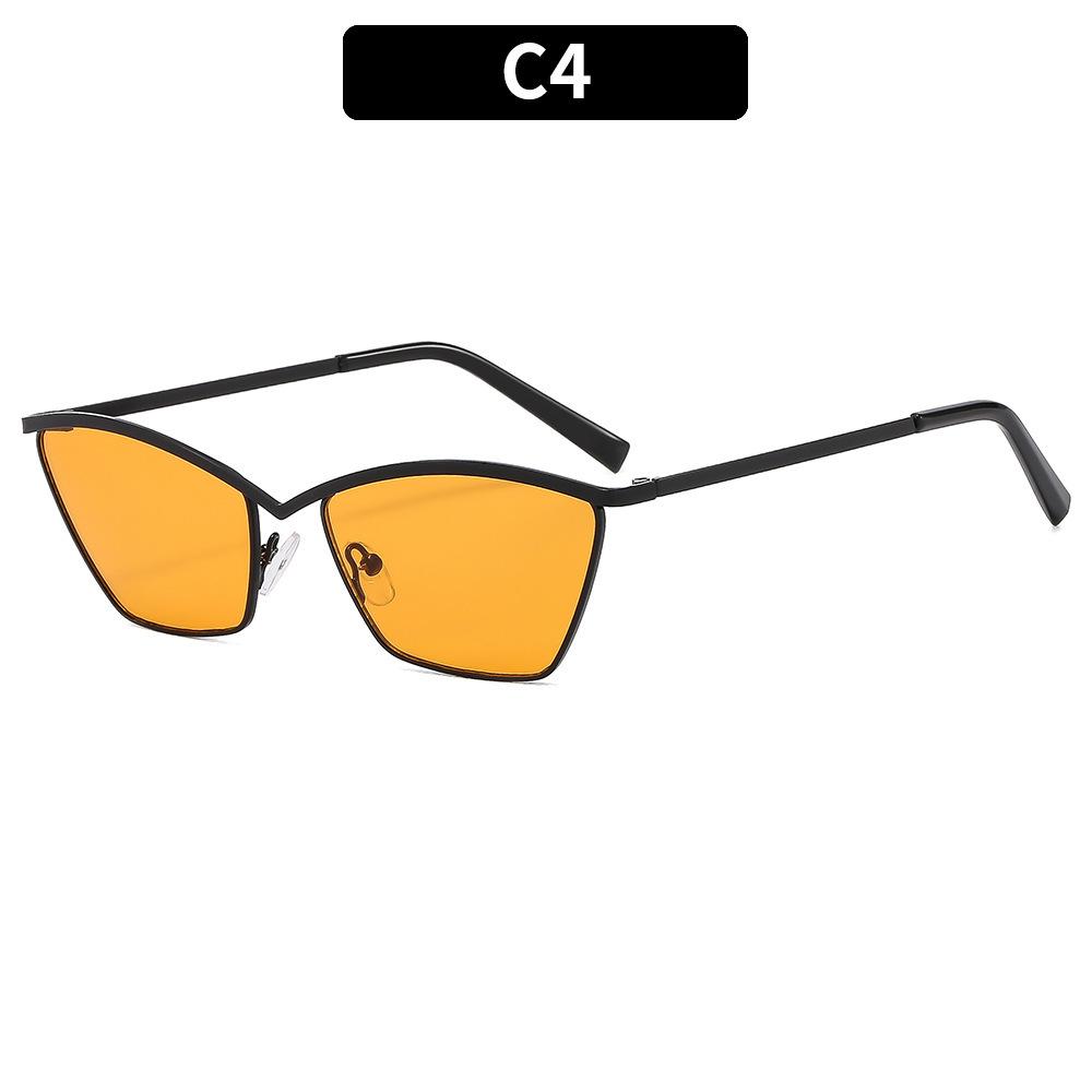 Fashion Sunglasses Trendy Vintage Sunglasses Eye Sunglasses Metal Uv400 Glasses For Parties Travel Fashion Styling