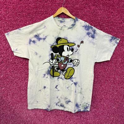 T-shirt Mickey Mouse Explorer tie-dye