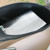 Sunscreen Electric Car Seat Cover with Aluminum Foil Film - Heat Insulation Reflective Design for Car and Motorcycle