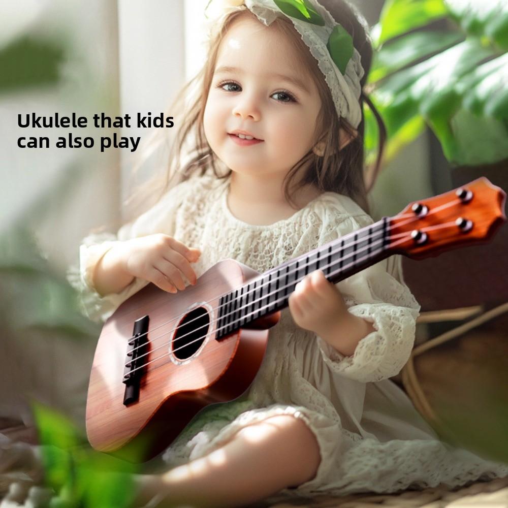 Adjustable Knob Simulation Ukulele Toy Educational Kids Musical Toys  Play Activity