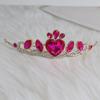 Princess Academy Style Multicolor Optional Crown Tiara Girls Barbie Anime Tiara Stage Performance Accessories