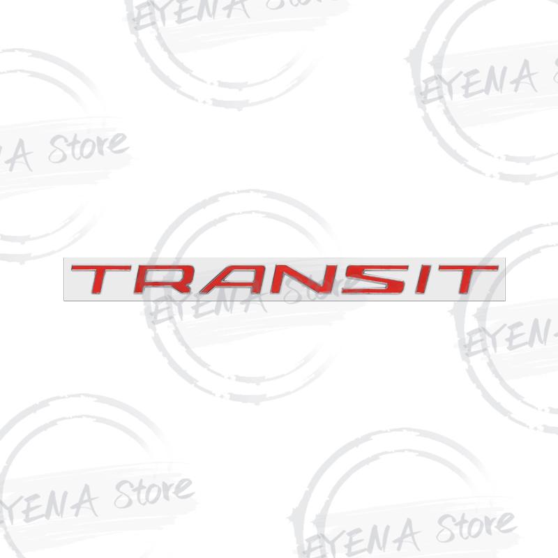 DUSP4 For Ford Transit Custom Tourneo MK7 MK8 Tuning Logo Lettering Metal Badge Stickers Car Rear Trunk Body Emblem Auto Accessories