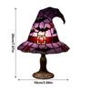Halloween Lamp Witch Hat Shaped Spooky Fun Light Creative Halloween Desk Lamp For Dining Table Balcony Kitchen Basement Bedroom