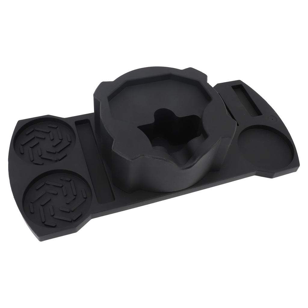 Coffee Tamping Station Silicone Storage Mat Distributor Tamper Stand for 51mm 53mm 58mm Handle