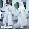 Raincoat for Electric Scooters, Women's Long Version, Full-Body Storm-Proof, Battery-Specific, Single-Person, Integrated, Adult, Thickened, Outerwear