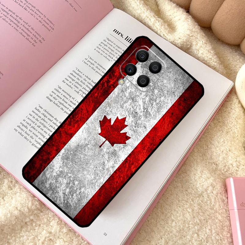 Canada Canadian Flag Case For Samsung Galaxy M32 M52 M15 M11 M12 M13 M14 M06 M16 M36 M56 M31 M53 M35 M55 M34 M54