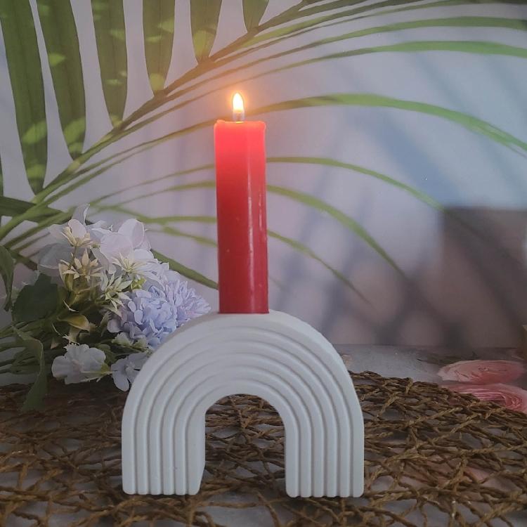 Arched Candle Holder Molds for Making Tealight Holder