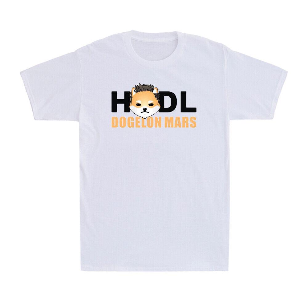 $elon To the Moon Funny Dogelon Mars Elon Digital Coin Men s T-Shirt S
