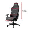 Milk silk waterproof e-sports chair cover solid color elastic e-sports chair cover spot chair cover