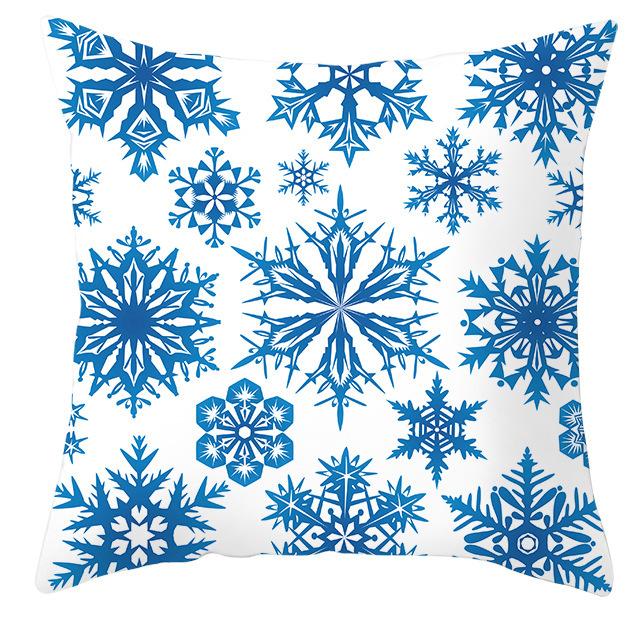 Iarna Limitata Fata de Perna Albastra de Craciun Home Fulg de Zapada Om de Zapada Pom de Craciun