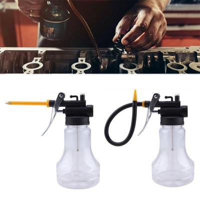 Oil Can High Pressure Save Effort Small Oil Oiler Car Pot Lubricating Machine Oil Plastic Repair Car Bottle Oil Tool V6U2