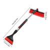 Snow Brush For Car Extendable Heavy Duty Automotive Window Cleaning Shovel For Vehicle Truck SUV Window Frost Winter Men Women