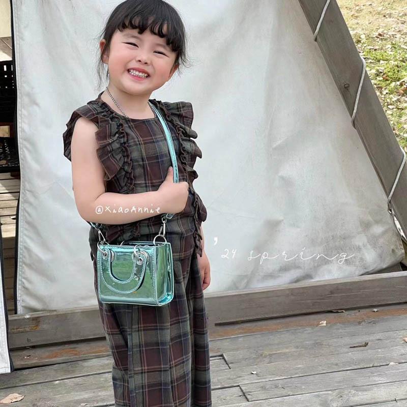Child's Cross Body Bag Fashionable Boys' and Girls' Small Square Bag Stylish Children's Handbag