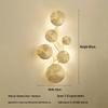 NuFeng Modern Chinese Lotus Leaf Wall Lamp